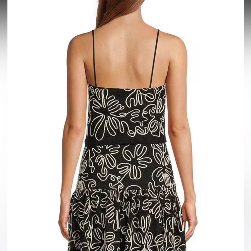 NWT Antonio Melani x Style by Simkins Aoife Crochet Top & Skirt Set - Picture 6 of 8